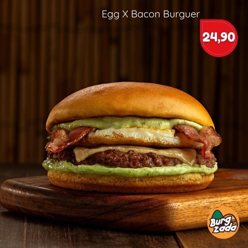 Egg X Bacon Burguer